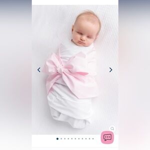 Bow Swaddle ®
Palm Beach Pink